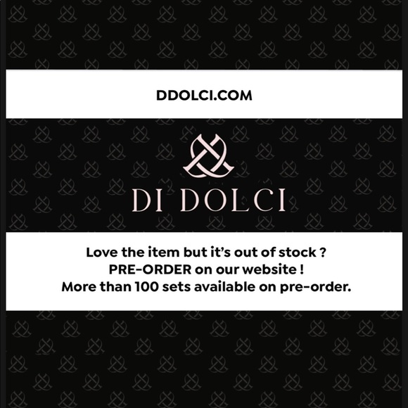 Paris crochet embroidered lingerie set with garter belt - Picture 10 of 10